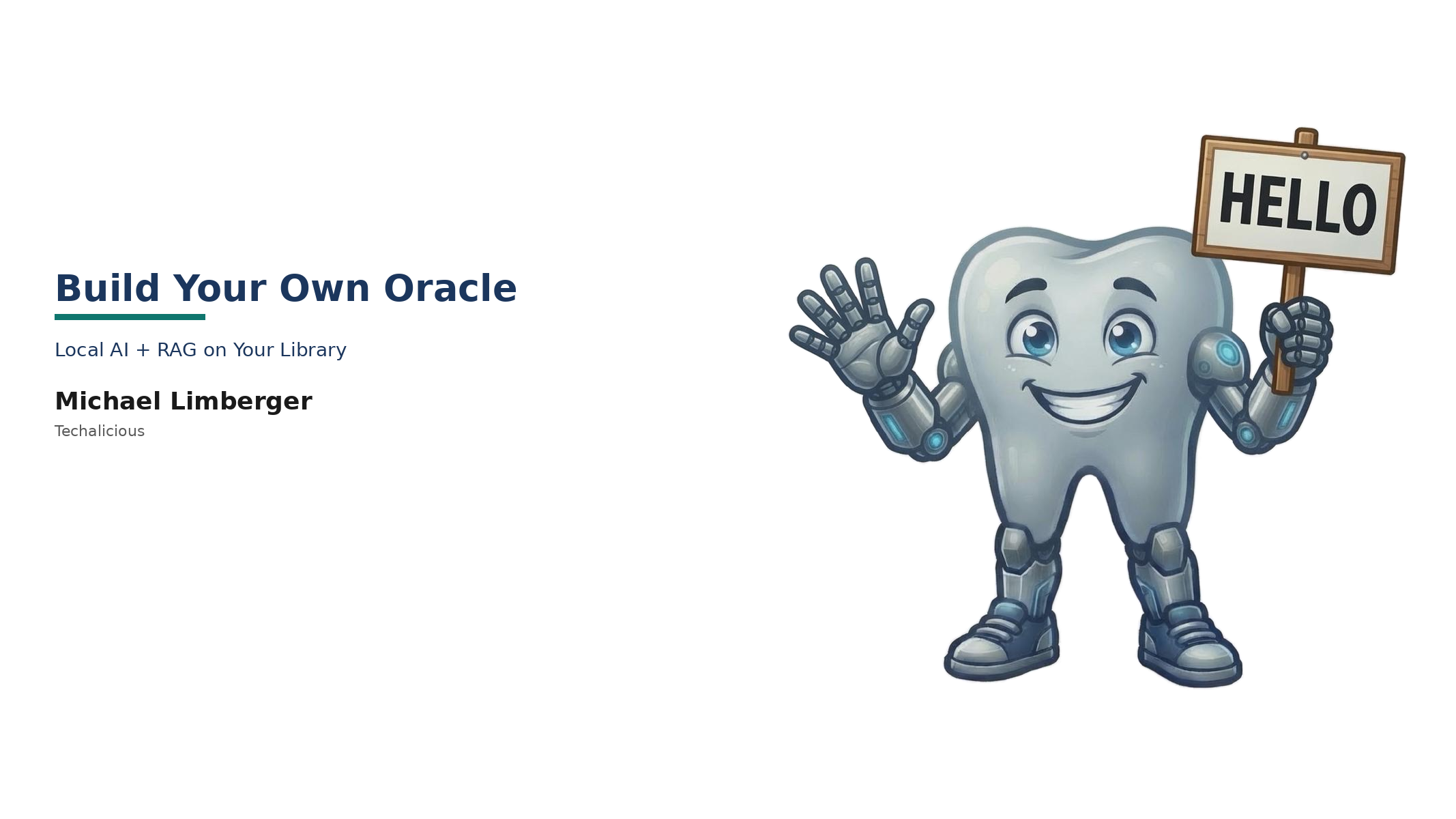 Build Your Own Oracle
